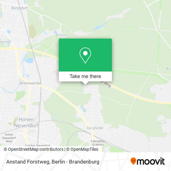 Anstand Forstweg map