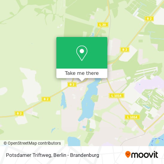 Карта Potsdamer Triftweg