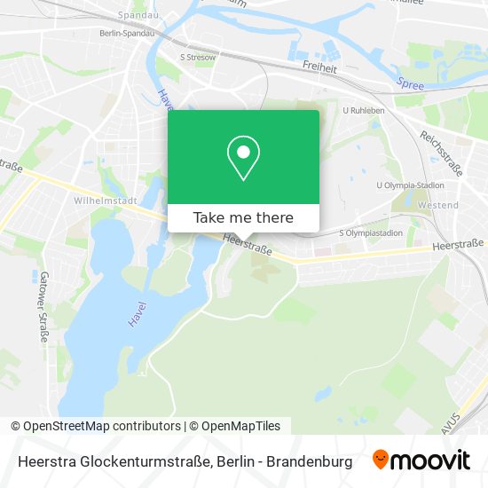 Heerstra Glockenturmstraße map
