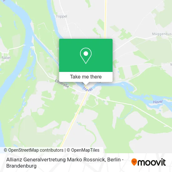 Карта Allianz Generalvertretung Marko Rossnick