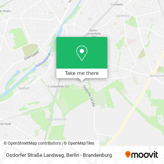 Карта Osdorfer Straße Landweg