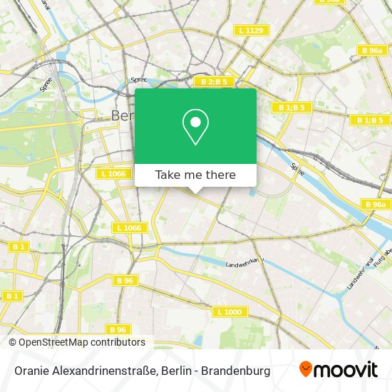 Oranie Alexandrinenstraße map