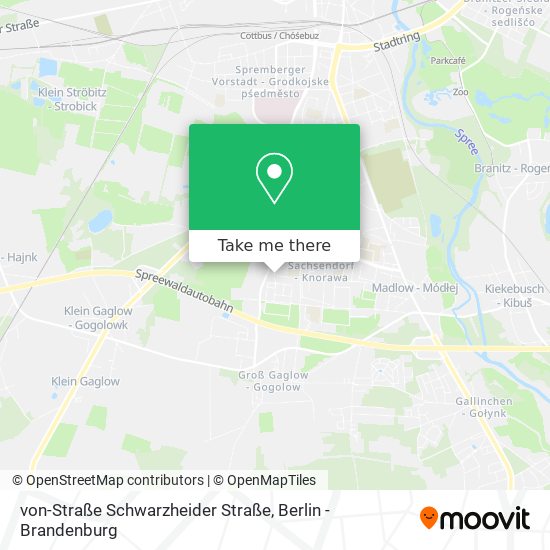 von-Straße Schwarzheider Straße map