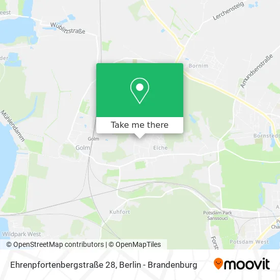 Карта Ehrenpfortenbergstraße 28