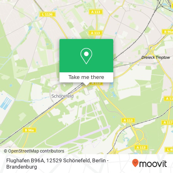 Flughafen B96A, 12529 Schönefeld map