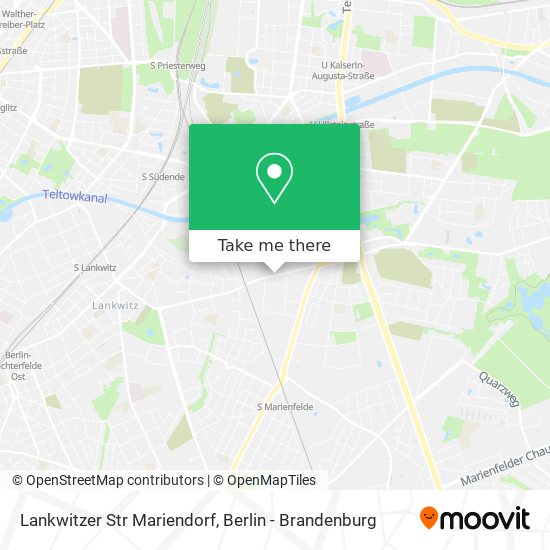 Lankwitzer Str Mariendorf map