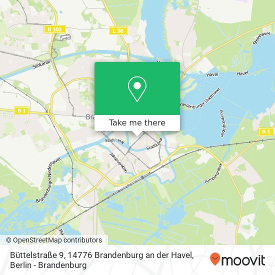 Büttelstraße 9, 14776 Brandenburg an der Havel map