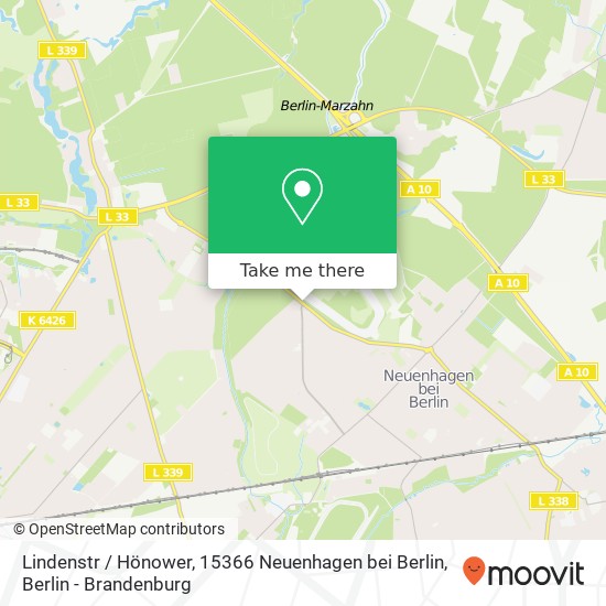 Lindenstr / Hönower, 15366 Neuenhagen bei Berlin map