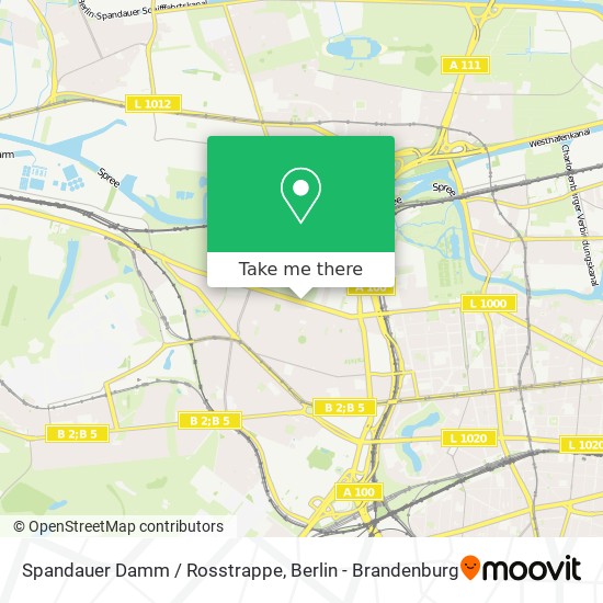 Spandauer Damm / Rosstrappe map