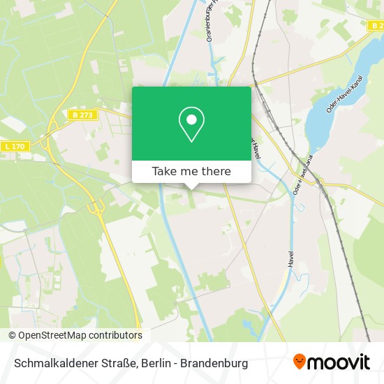 Карта Schmalkaldener Straße