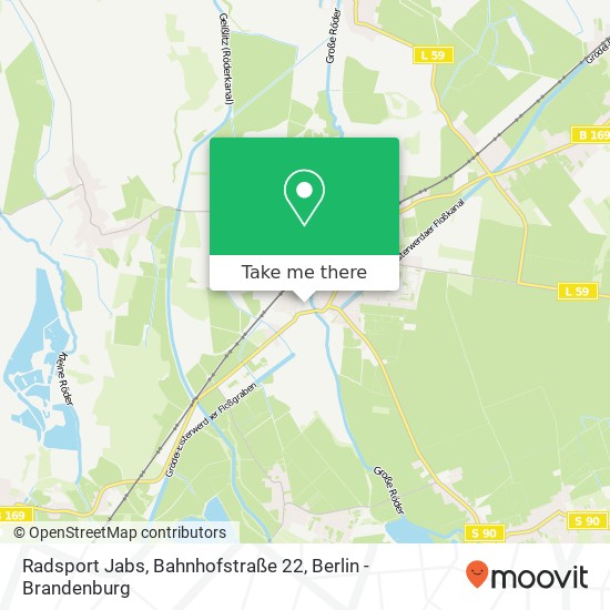 Radsport Jabs, Bahnhofstraße 22 map