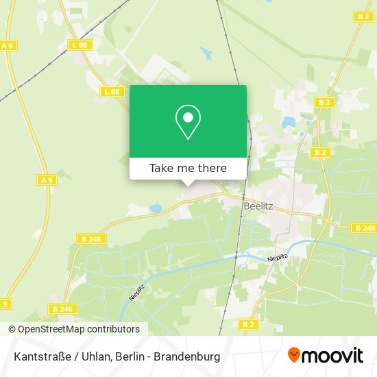 Kantstraße / Uhlan map