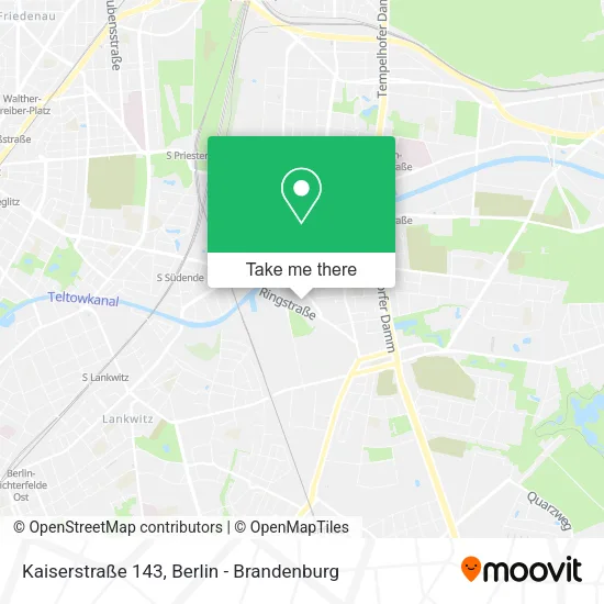 Карта Kaiserstraße 143
