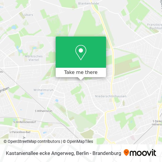 Kastanienallee ecke Angerweg map