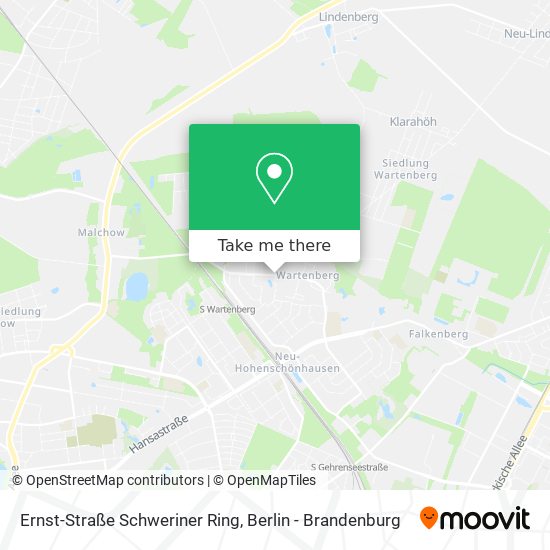Ernst-Straße Schweriner Ring map
