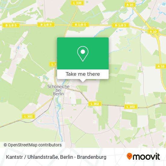 Kantstr / Uhlandstraße map