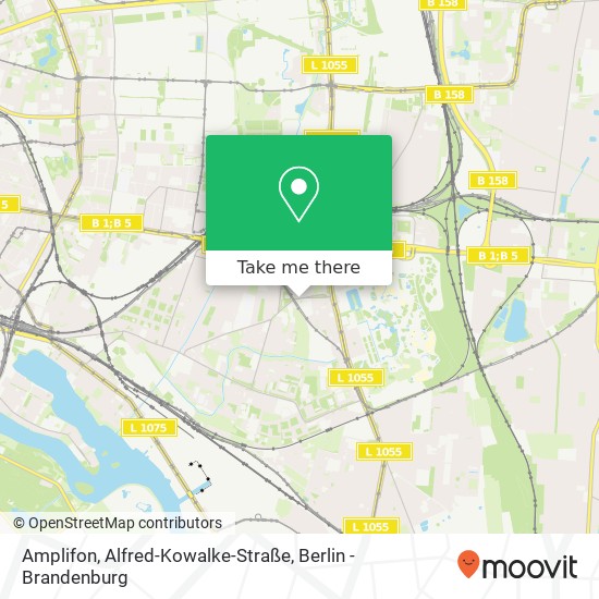 Amplifon, Alfred-Kowalke-Straße map