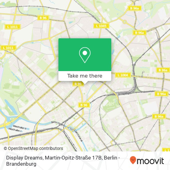 Карта Display Dreams, Martin-Opitz-Straße 17B