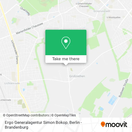 Ergo Generalagentur Simon Bokop map