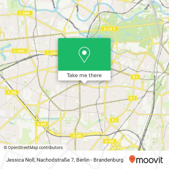 Карта Jessica Noll, Nachodstraße 7