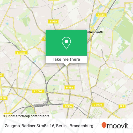 Zeugma, Berliner Straße 16 map