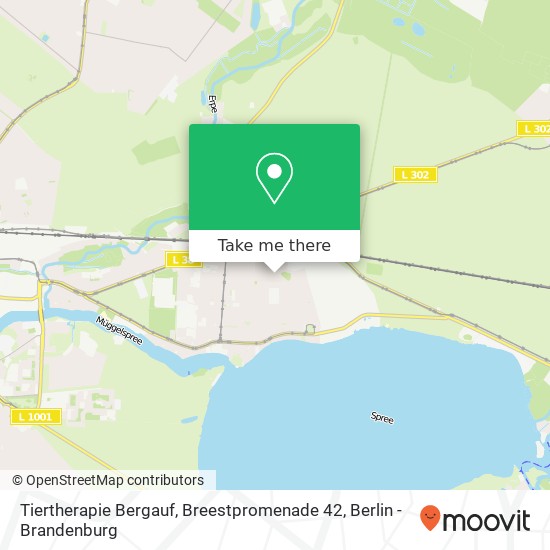 Tiertherapie Bergauf, Breestpromenade 42 map