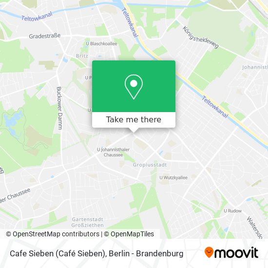 Карта Cafe Sieben (Café Sieben)