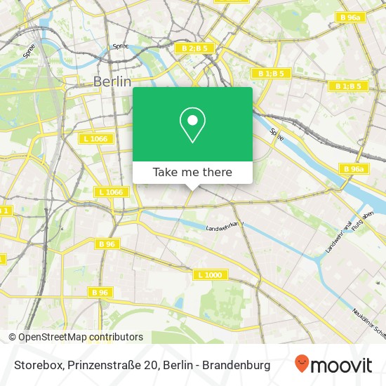 Storebox, Prinzenstraße 20 map