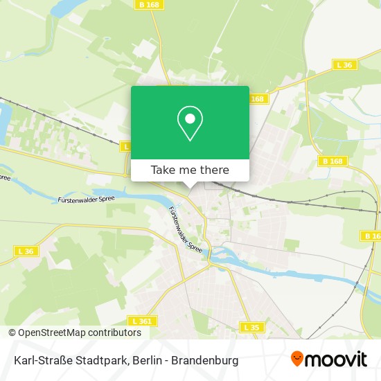 Карта Karl-Straße Stadtpark