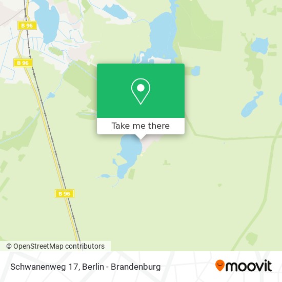 Schwanenweg 17 map