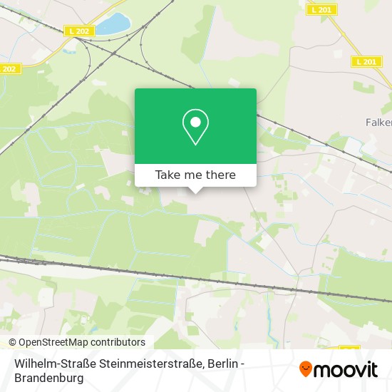 Wilhelm-Straße Steinmeisterstraße map