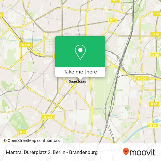 Mantra, Dürerplatz 2 map