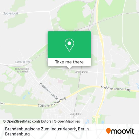 Карта Brandenburgische Zum Industriepark