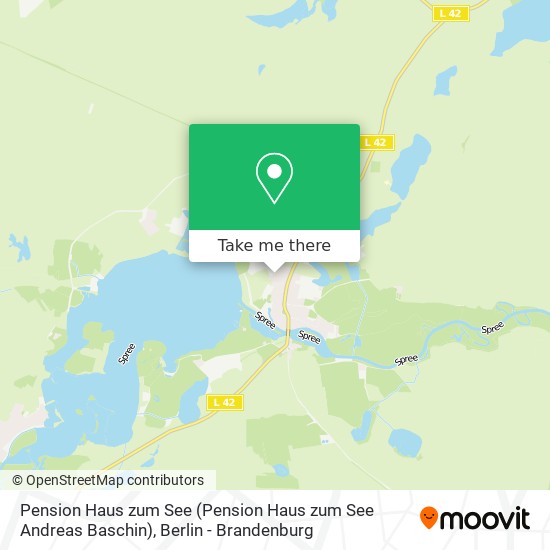 Карта Pension Haus zum See (Pension Haus zum See Andreas Baschin)