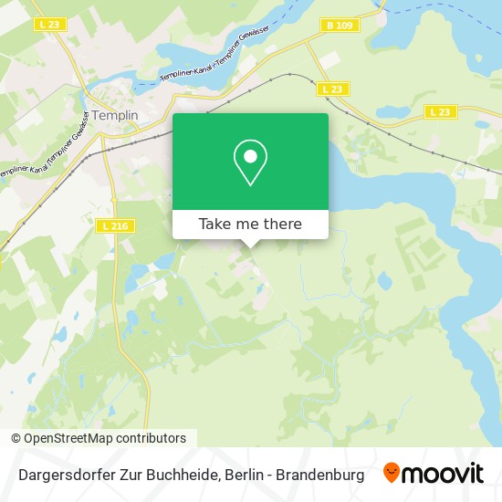 Dargersdorfer Zur Buchheide map