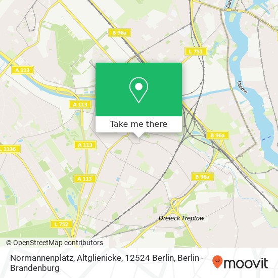 Normannenplatz, Altglienicke, 12524 Berlin map