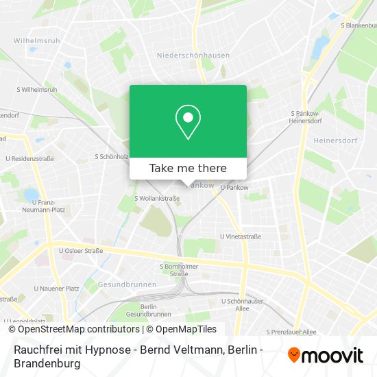 Карта Rauchfrei mit Hypnose - Bernd Veltmann