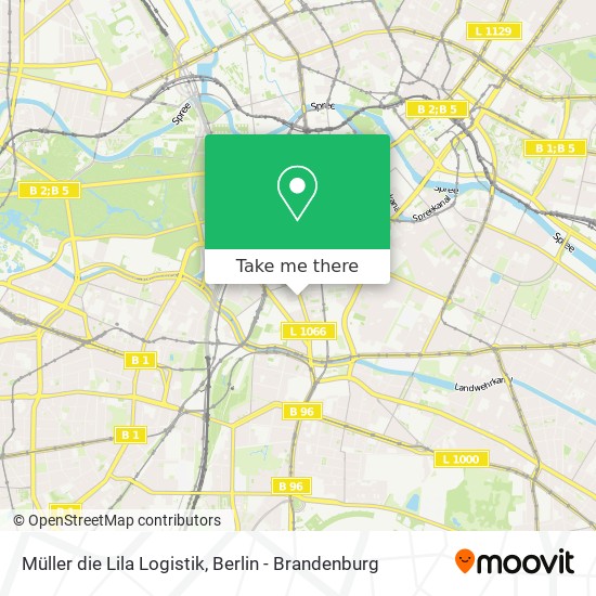 Müller die Lila Logistik map