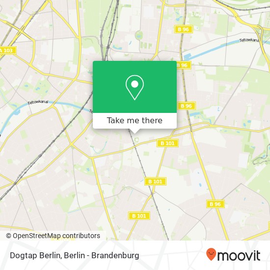 Dogtap Berlin map