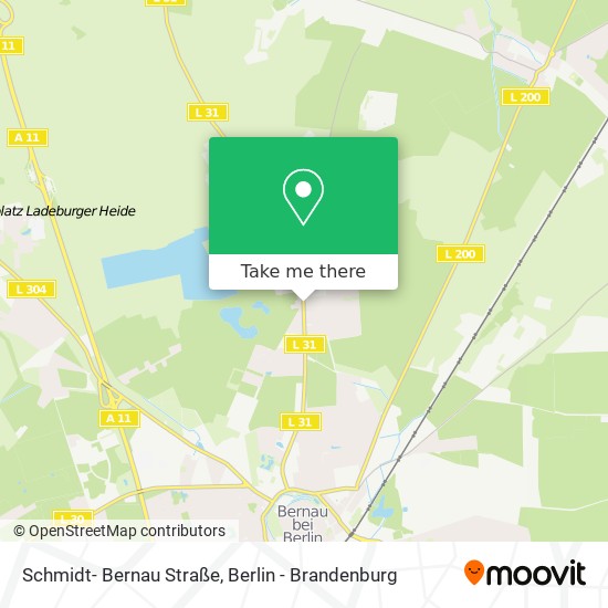 Schmidt- Bernau Straße map