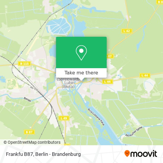 Frankfu B87 map