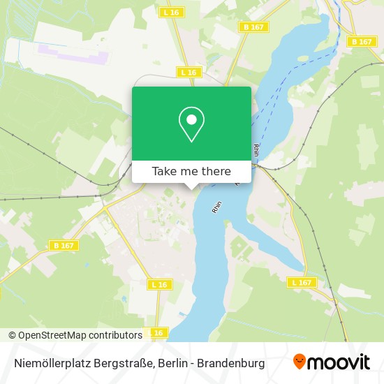 Карта Niemöllerplatz Bergstraße