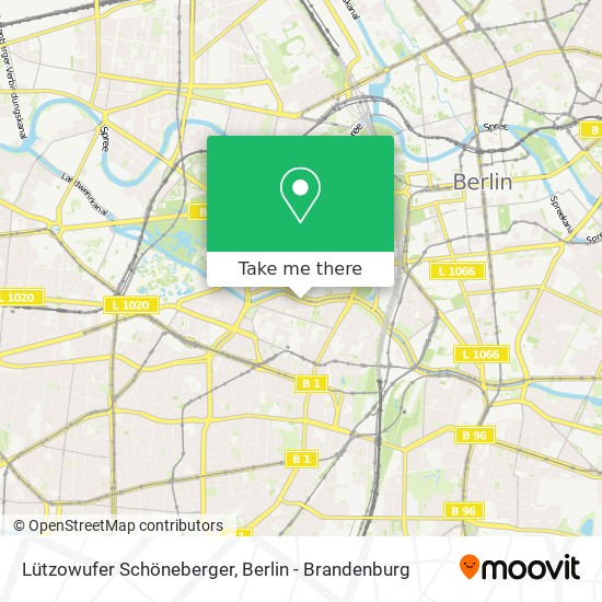Карта Lützowufer Schöneberger