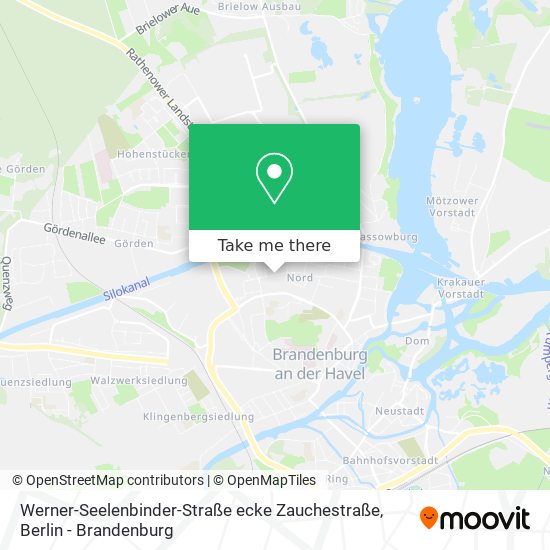 Werner-Seelenbinder-Straße ecke Zauchestraße map
