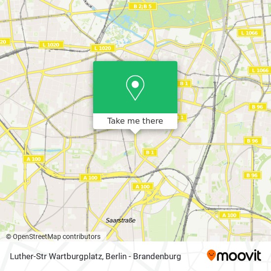 Luther-Str Wartburgplatz map