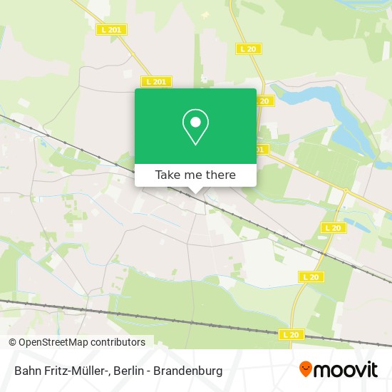 Карта Bahn Fritz-Müller-