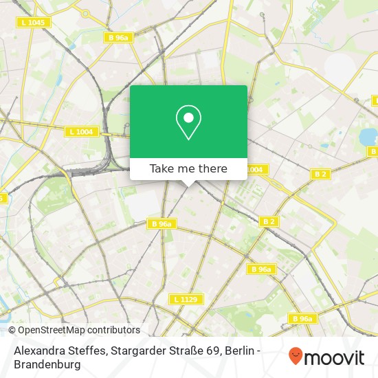 Alexandra Steffes, Stargarder Straße 69 map