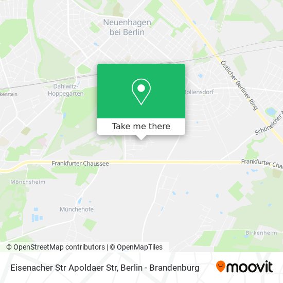 Eisenacher Str Apoldaer Str map