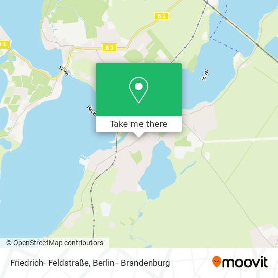 Карта Friedrich- Feldstraße
