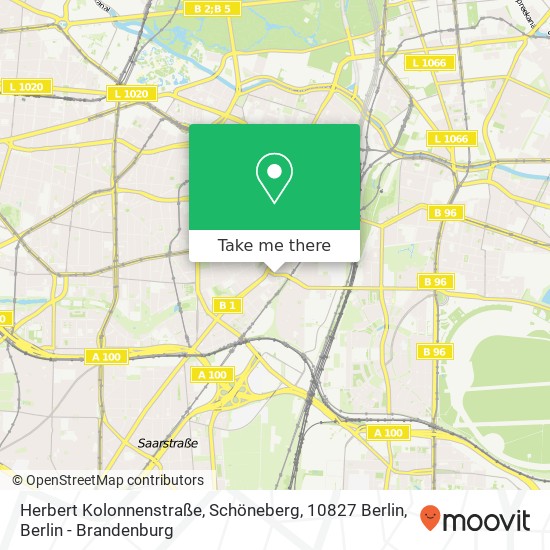 Herbert Kolonnenstraße, Schöneberg, 10827 Berlin map